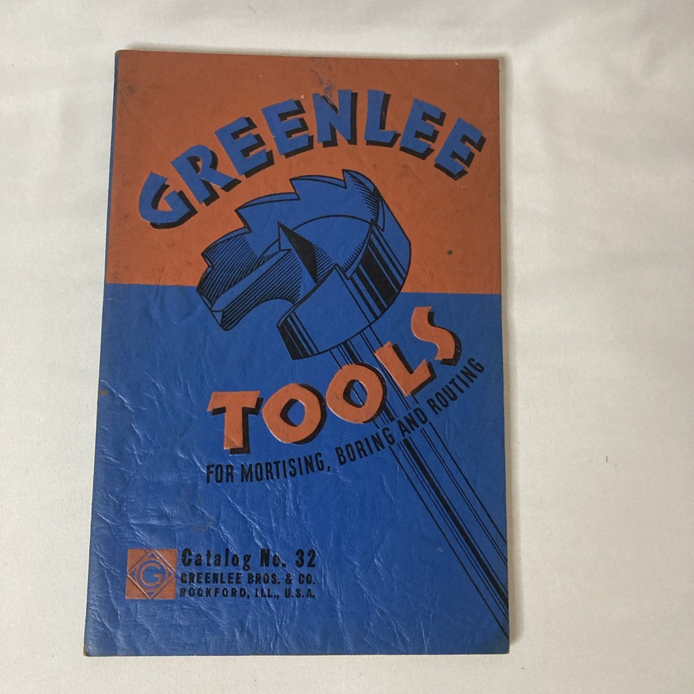 Greenlee Tools Catalog No. 32 1940-1942