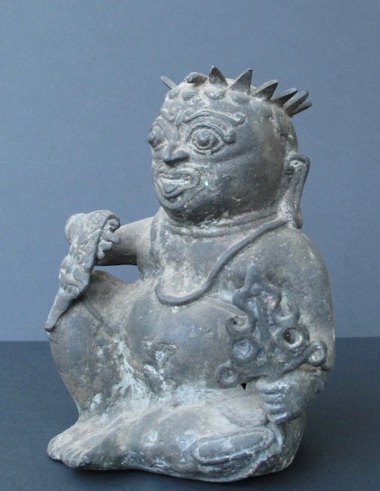 Old Deity In Bronze, Bali