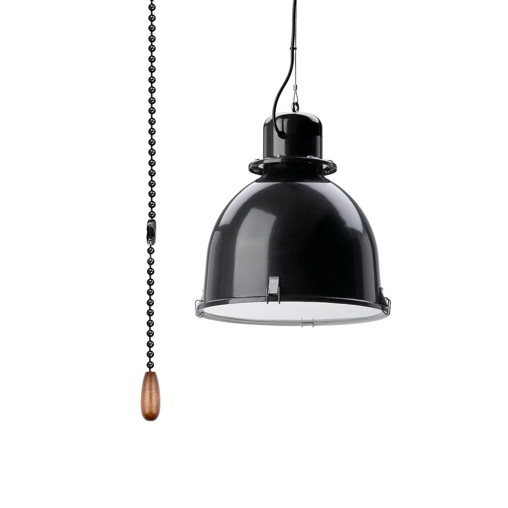 Dotlite Black Ceiling Fan Pull Chain, 120" Extra Long Rust Proof 3mm