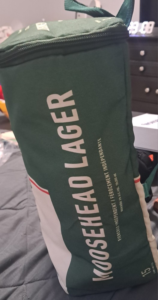 Moosehead Canadian Lager Backpack Cooler