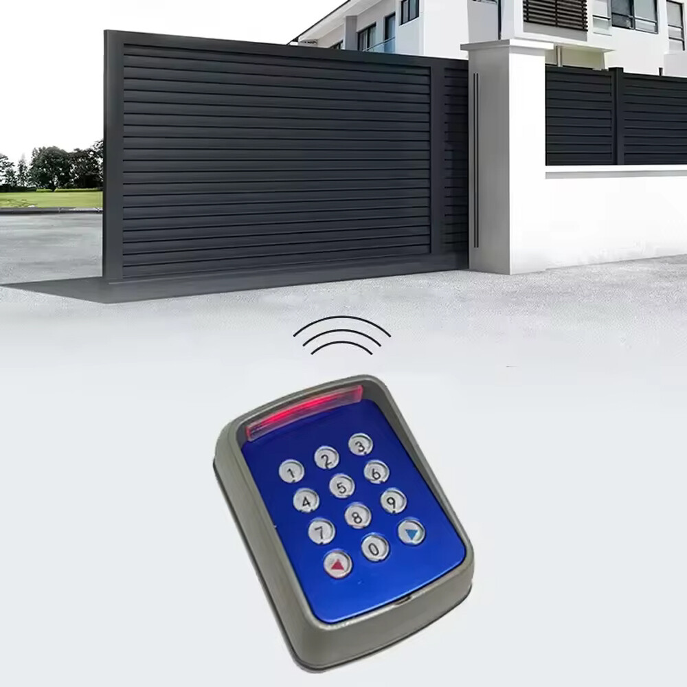 433mhz Wireless Access Control Keypad System Garage Door Opener Rolling Code