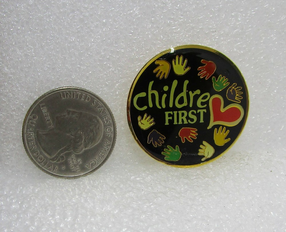 Children First Pin