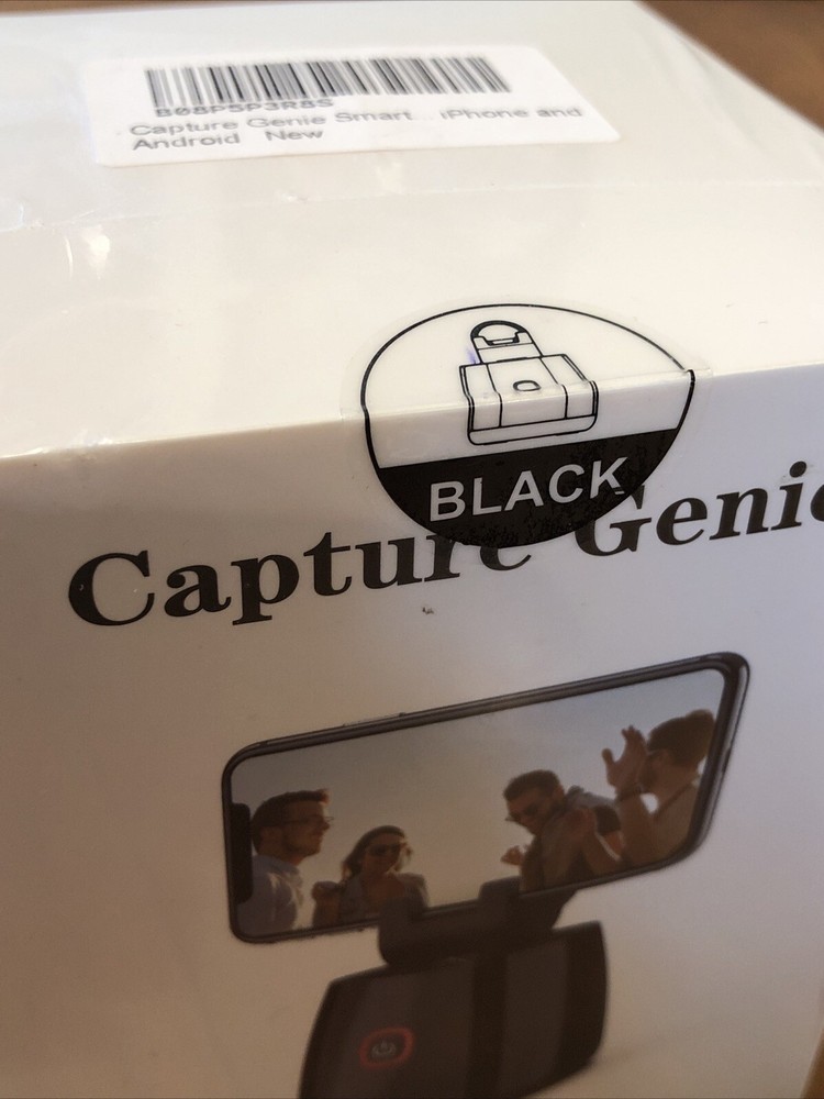 Capture Genie Smart for Iphone and Android - Capture Black New Sealed