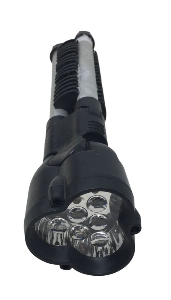 Black Hands-free Tripod Flashlight
