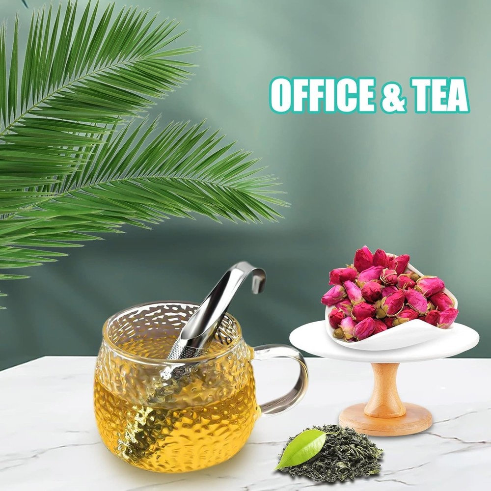 3 Pcs Tea Infuser and 1 Brush, tea diffusers for loose teaTea Infuser for Loose