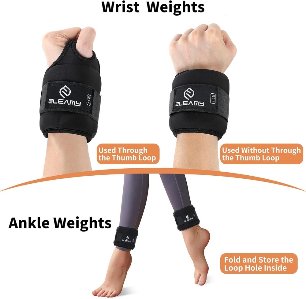Breathable Ice Silk Wrist Weights - Comfortable for Exercise
