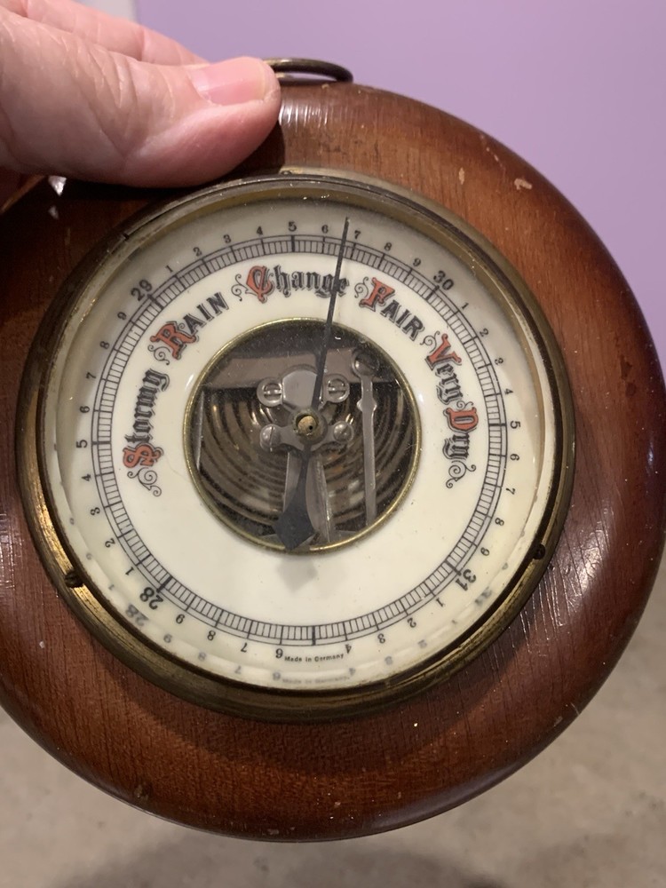 Vintage West Germany Swift Wall Mount Barometer