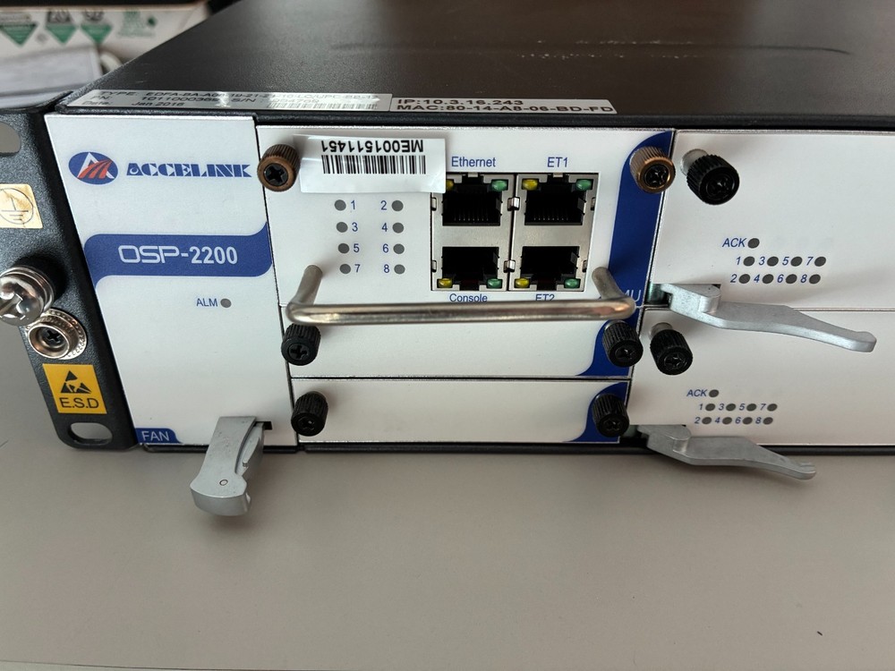 Accelink OSP-2200 EDFA-BA-A008