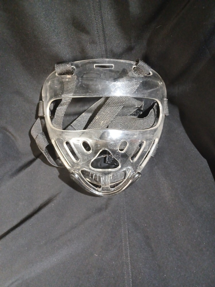 Martial Arts Universal Clear Face Shield Mask for Sparring Head Gear