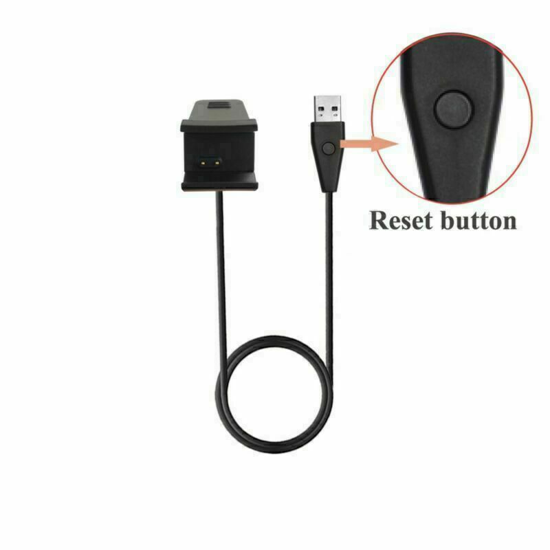 For Fitbit Alta Smart Watch USB Charger Charging Cable+Reset Button Replace Set