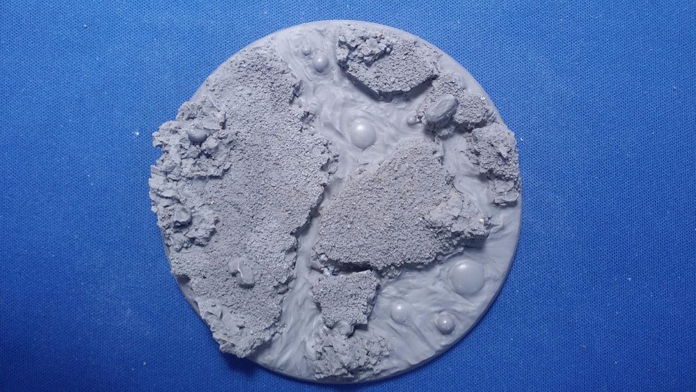 Warhammer 40k Elrik's Hobbies Terrain Lava Industrial slime 100mm  base