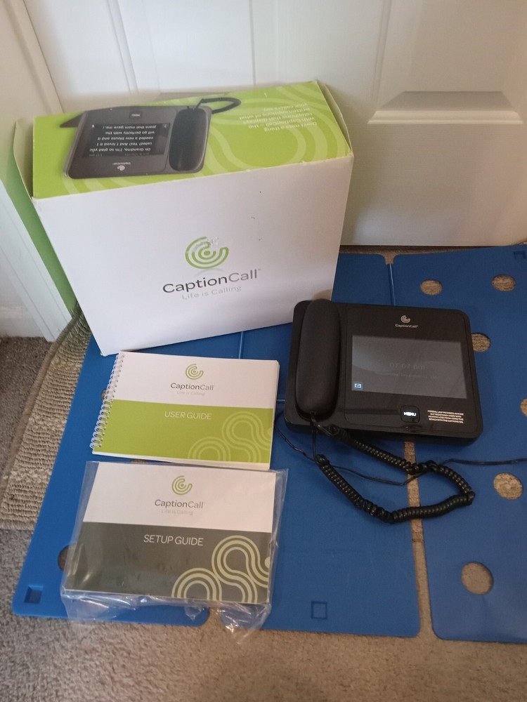 Caption Call 57Tx Closed-Caption Touch Screen Phone for Hearing Impaired