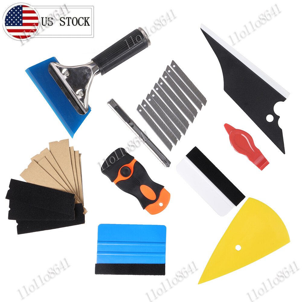 29PCS Car Window Tint Tools Kit Auto Film Tinting Scraper Squeegee Installation
