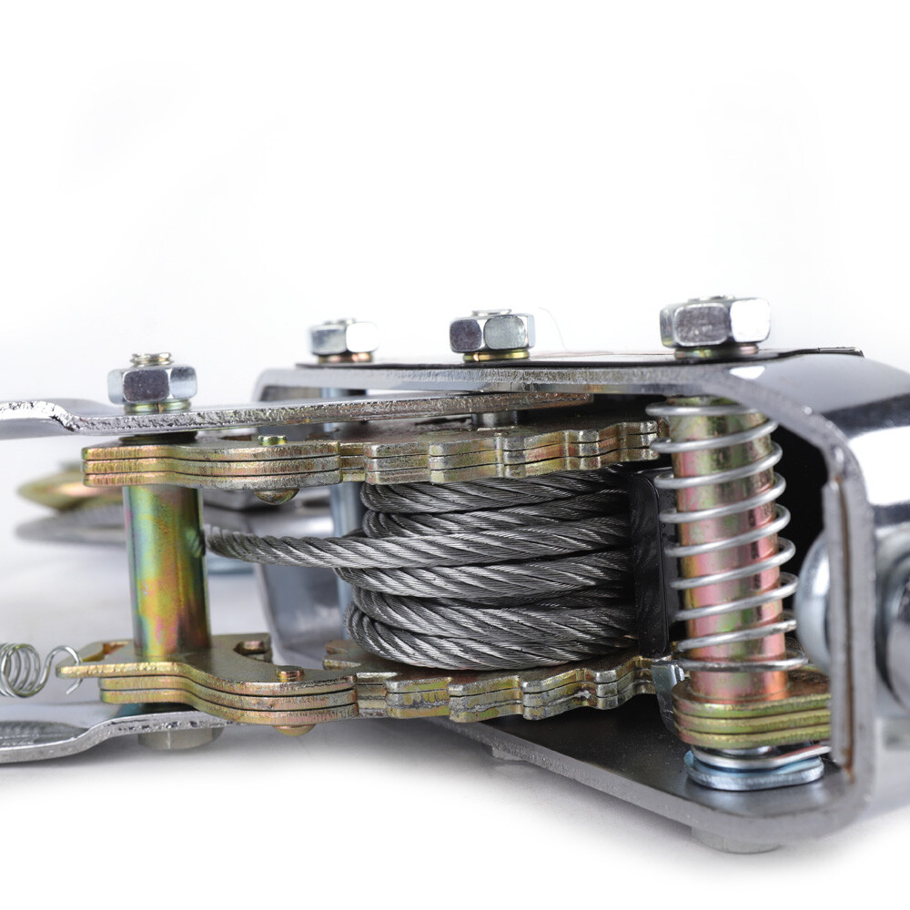 5 Ton Hand Come A Long Ratchet Winch Hoist Puller Cable Puller Tool W/ 3 Hooks