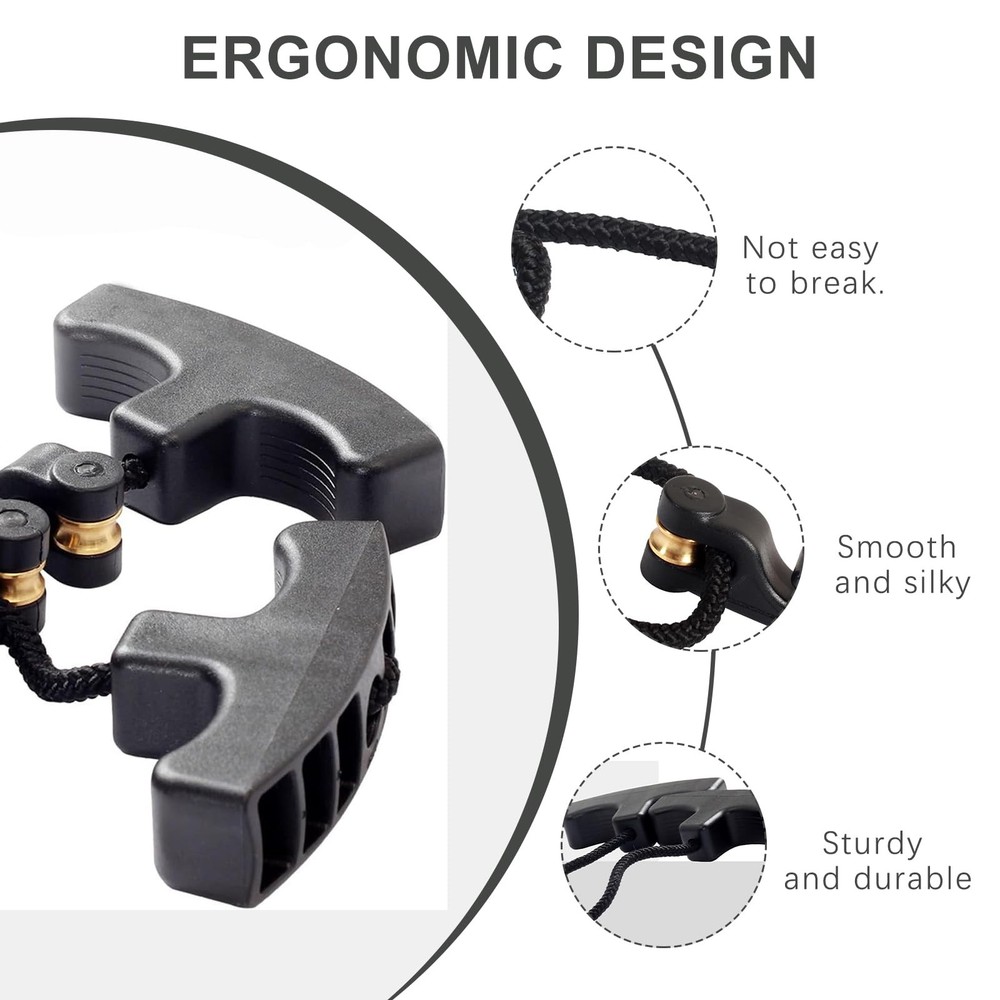 Archery Cocking Devices Double T Handle Crossbow Cocking Rope Crossbow Pull C...