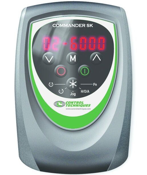 CONTROL TECHNIQUES COMMANDER SK-REMOTE-KEYPAD EMERSON NIDEC - TESTED