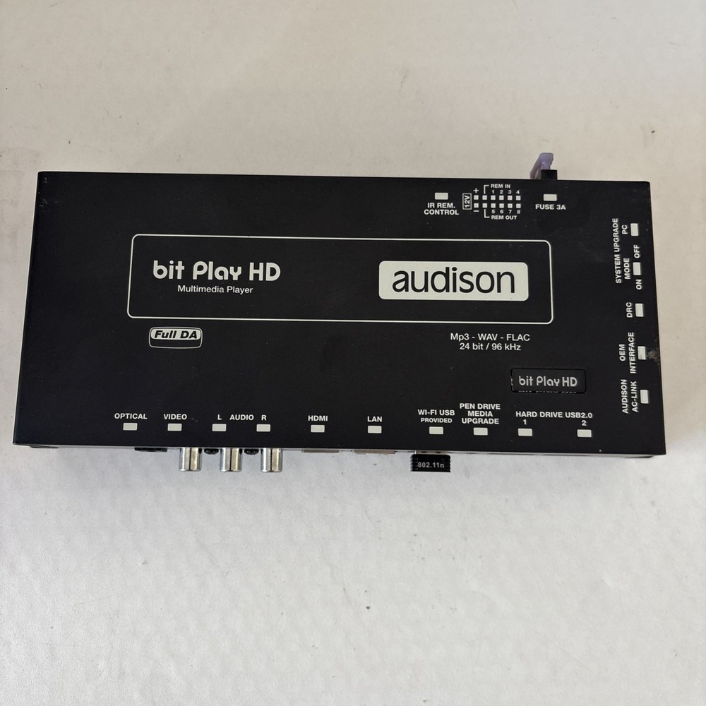Audison 1 Bit HD, bit Play HD Signal Processor Car Multimedia Player - 31