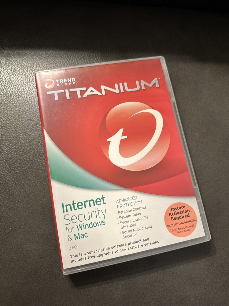 Trend Micro Titanium Internet Security for PC, Mac - TRE021800F700