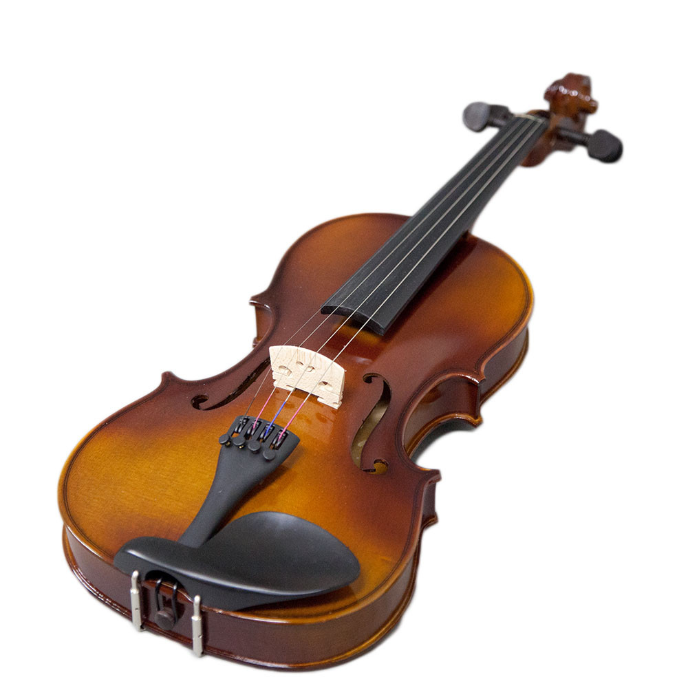 Sky Solid Wood Violin 4/4 Full Size LEFT HAND Style w Case, Rosin and Bow