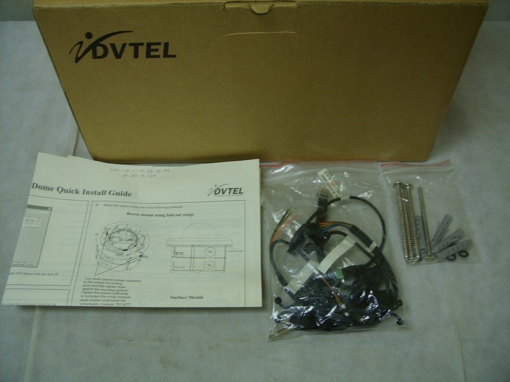 DVTEL - Fixed Dome Mount IP Network Color CCTV Video Surveillance Camera DVT-VDH