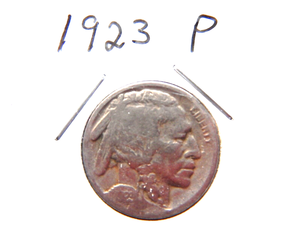 1923 (P) Indian Head/Buffalo Nickel