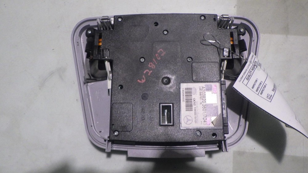 04 MERCEDES C320 OVERHEAD CONSOLE
