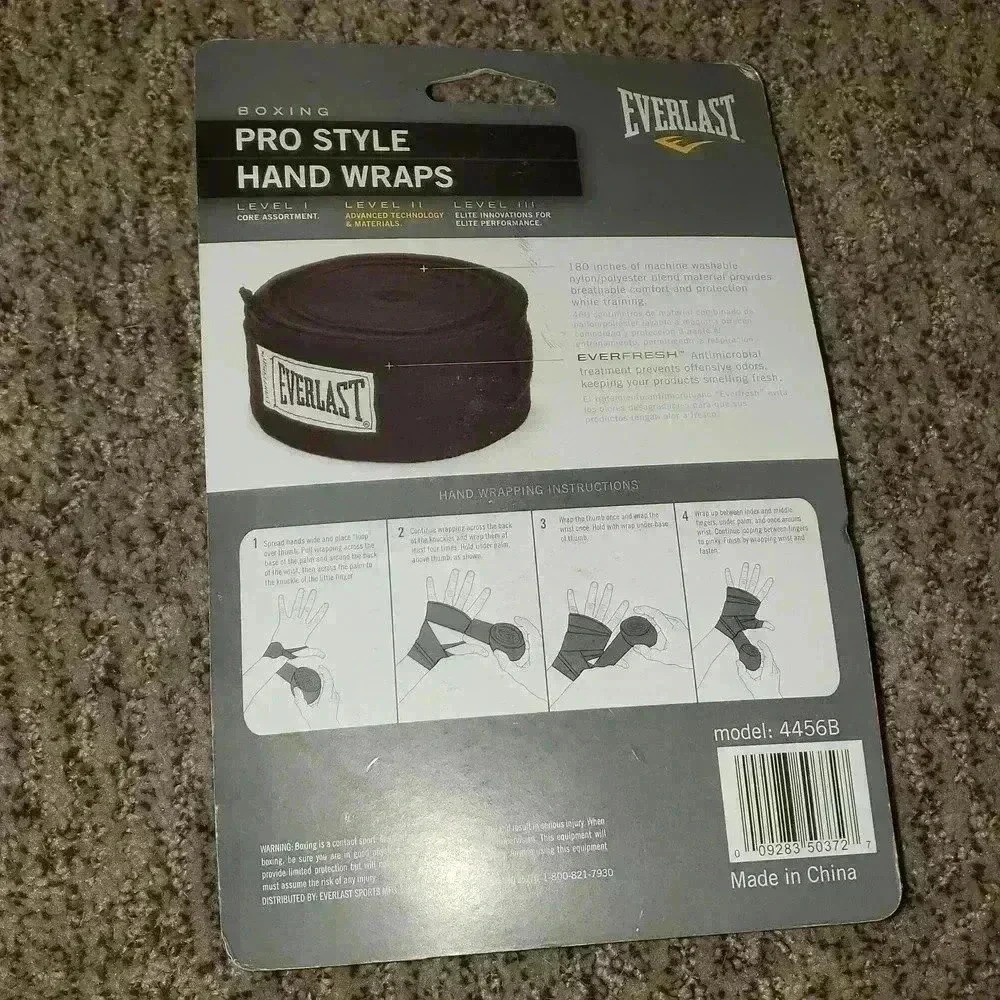 Everlast Pro Style Hand Wraps