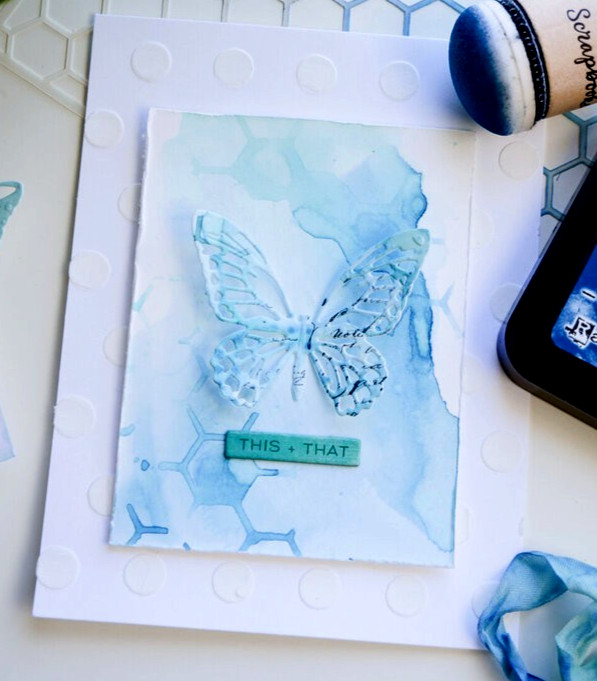 NEW Tim Holtz MINI DETAILED BUTTERFLIES 4pc Thinlits Dies #661802 by Sizzix