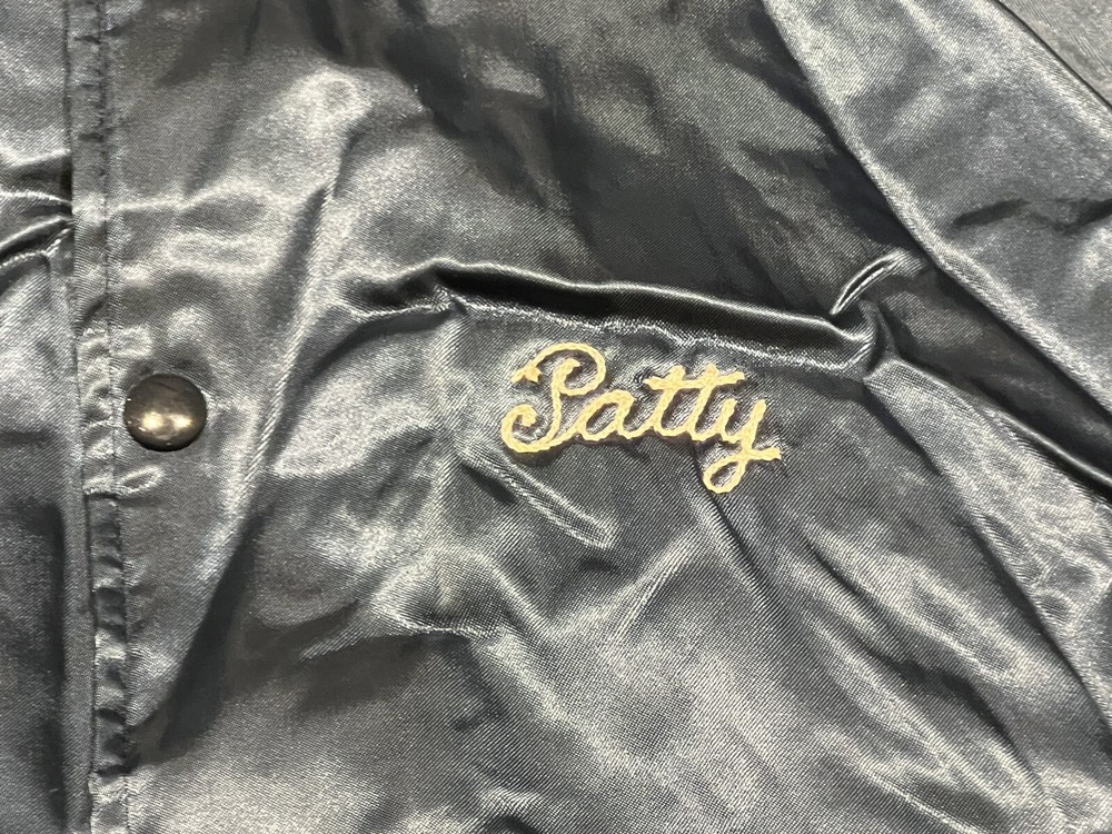Vintage Ford Engine Design Dearborn, Michigan Satin Jacket ￼Sz Medium