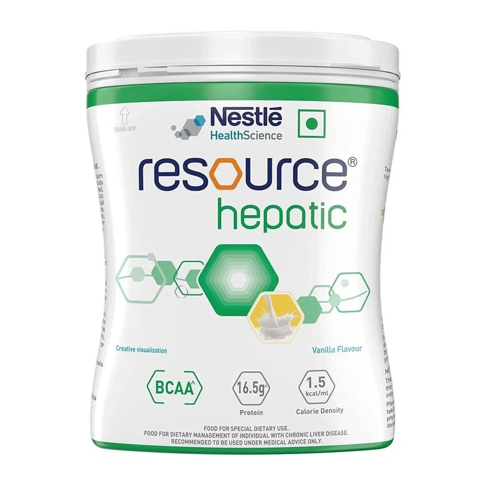 Nestle Resource Hepatic Jar Pack in Vanilla Flavour-400gm