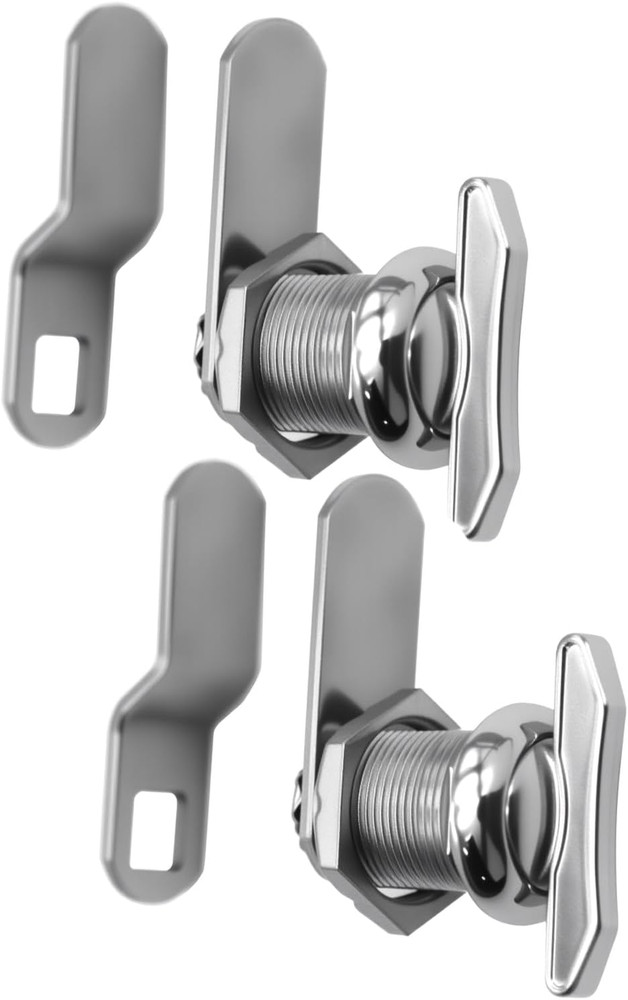 5/8" Thumb Operated Offset Cam Lock, RV Compartment Latch, Non-Locking Thumb ...