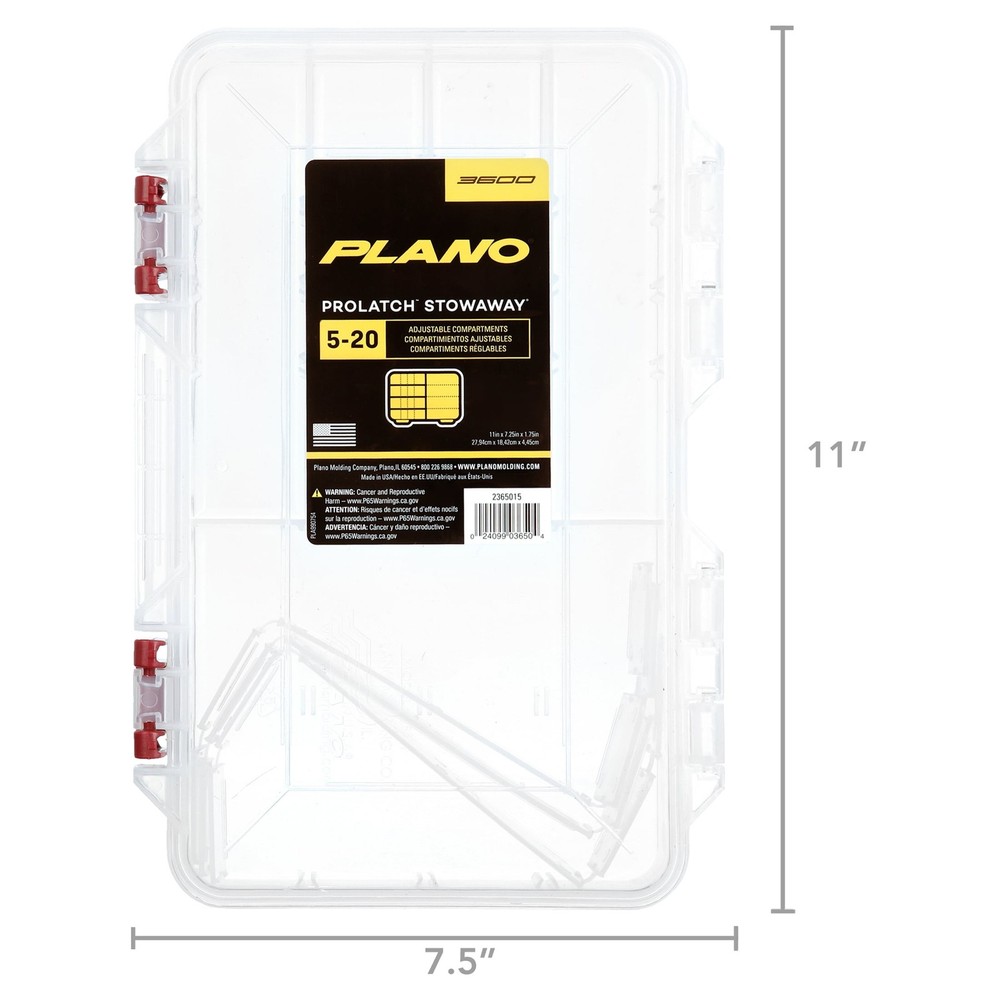 (2 pack) Plano Medium Pro-Latch Organizer, Create Bulk Storage Space