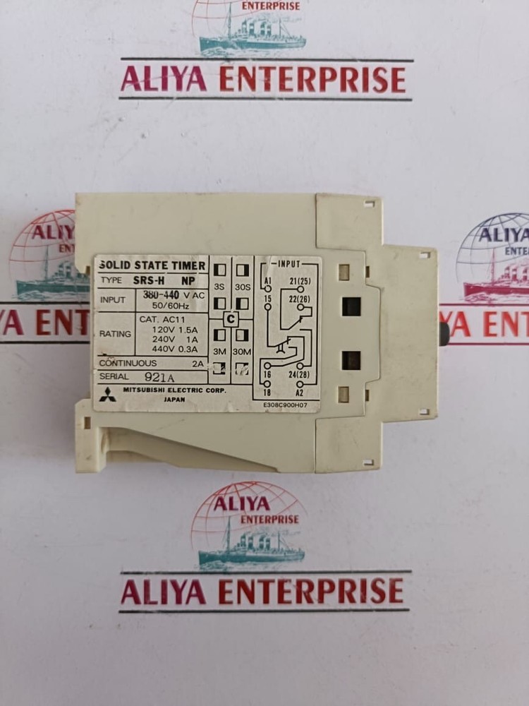 MITSUBISHI TIMER SRS-H 440V FREE SHIPPING