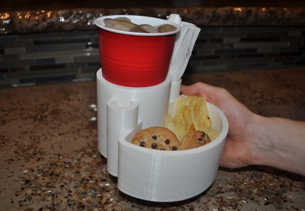 Snack Attack Cup with Built in Bowl