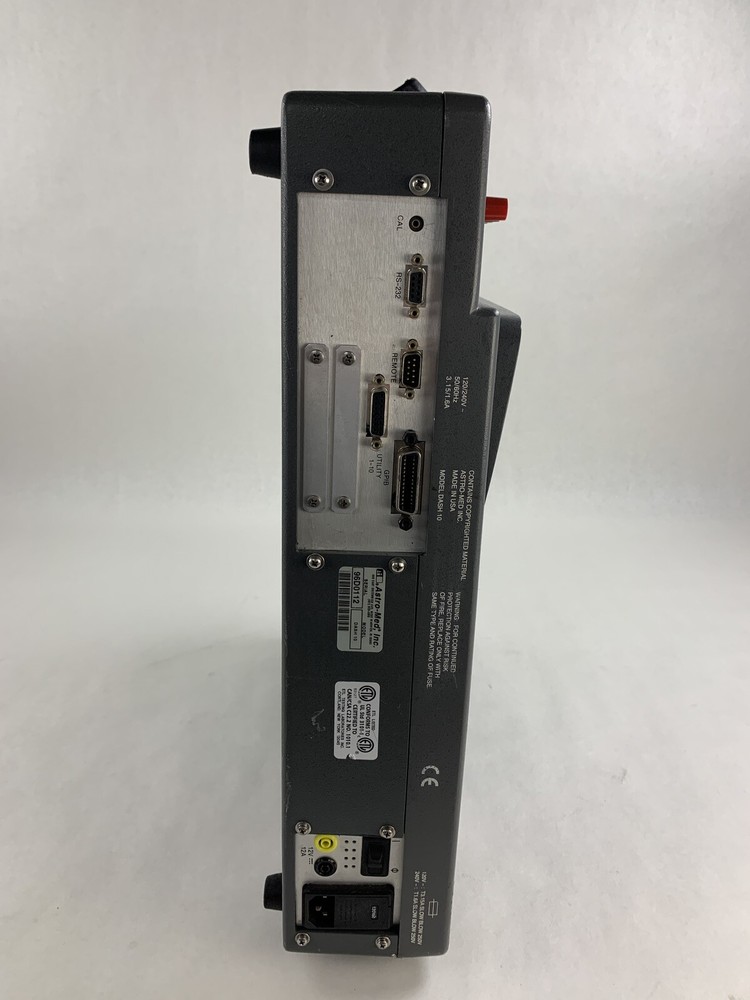 Astro-Med Dash 10 250v RMS Data Logger Powers On