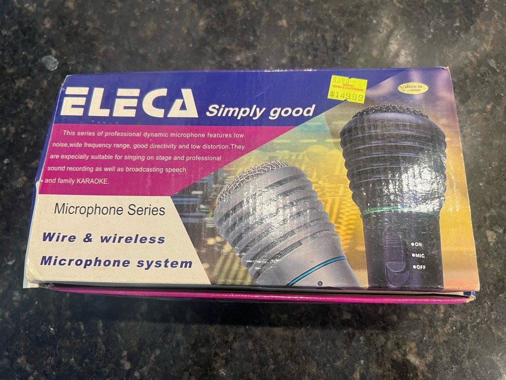 Vintage Eleca Simply Good Microphone