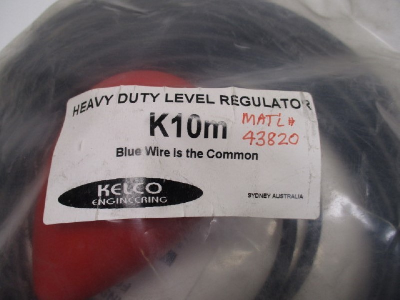 KELCO ENGINEERING K10M HEAVY DUTY LEVEL REGULATOR NSMP