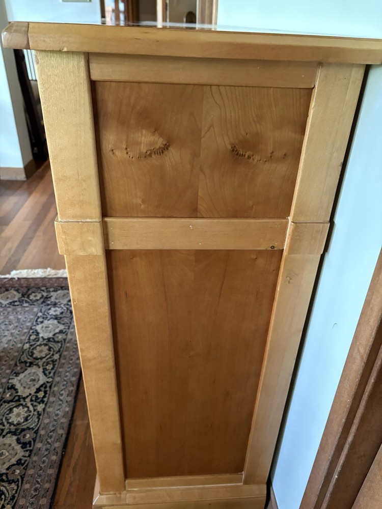 Drexel Heritage Cherry Sideboard With Built In Wine Rack