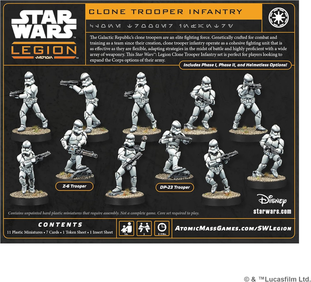 Star Wars: Legion: Clone Troopers Infantry