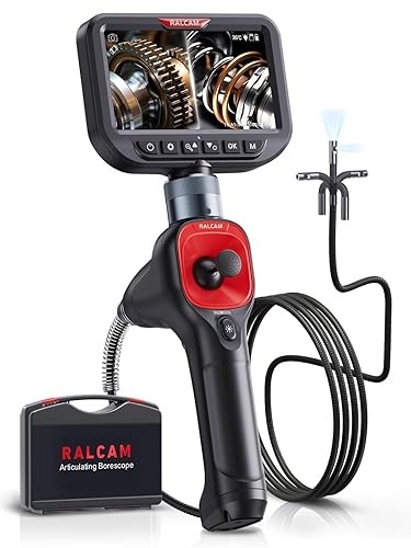 Inspection Camera 360 Flex Dual Lens 5in Screen Probe