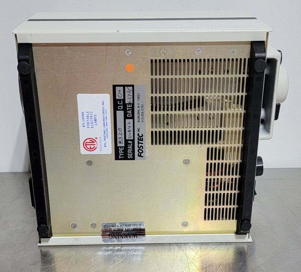 Fostec 8375 EKE Type 8320 Fiber Optic Light Source