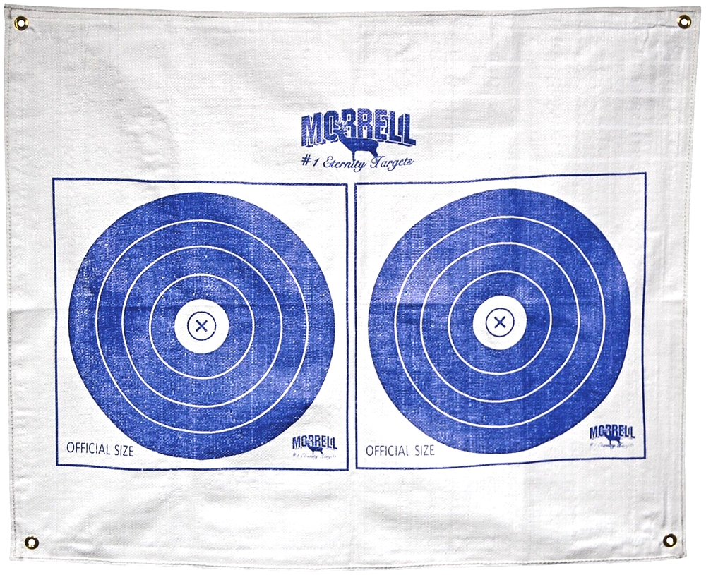 Morrell Single Spot Polypropylene Target Face with Grommets and Self-Healing