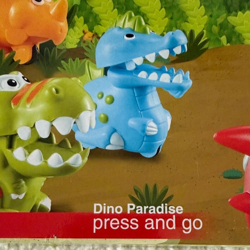Press and Go Dinosaur Set