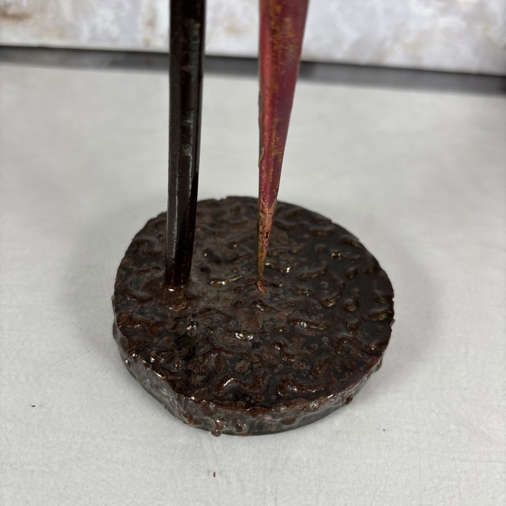 Postmodern Copper Vase 15.5”