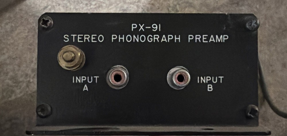 Harris PX-91 Phono Preamp - TESTED WORKING GREAT