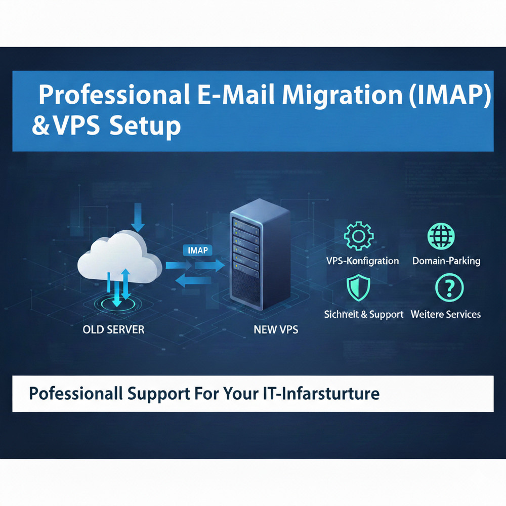 Professional Email (IMAP) Migration & VPS Setup Services - Secure & Efficient