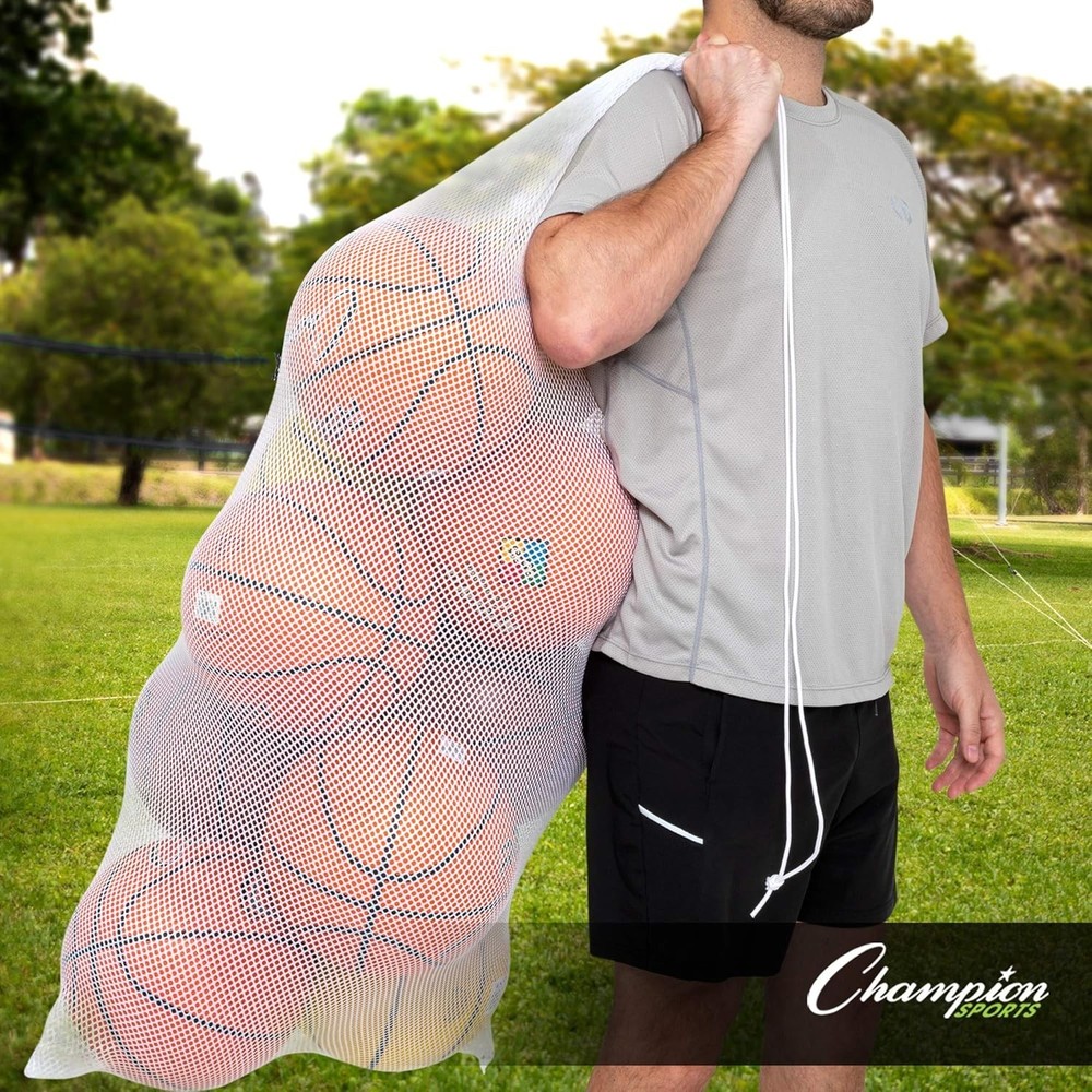 Large Mesh Storage Sack - Lock & ID Tag, Breathable Material