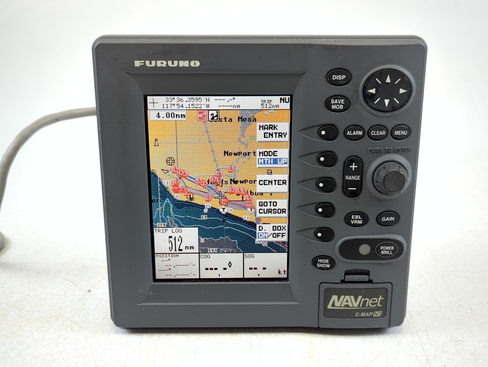 Furuno GD-1700C Navnet VX1 C-MAP 7″ Color FishFinder GPS Chartplotter Display