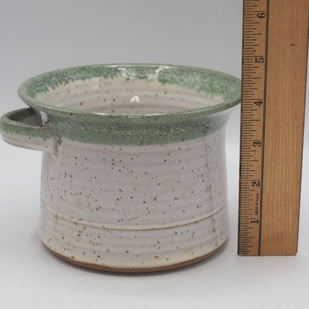 Handmade Ceramic Stoneware Pot Glazed
