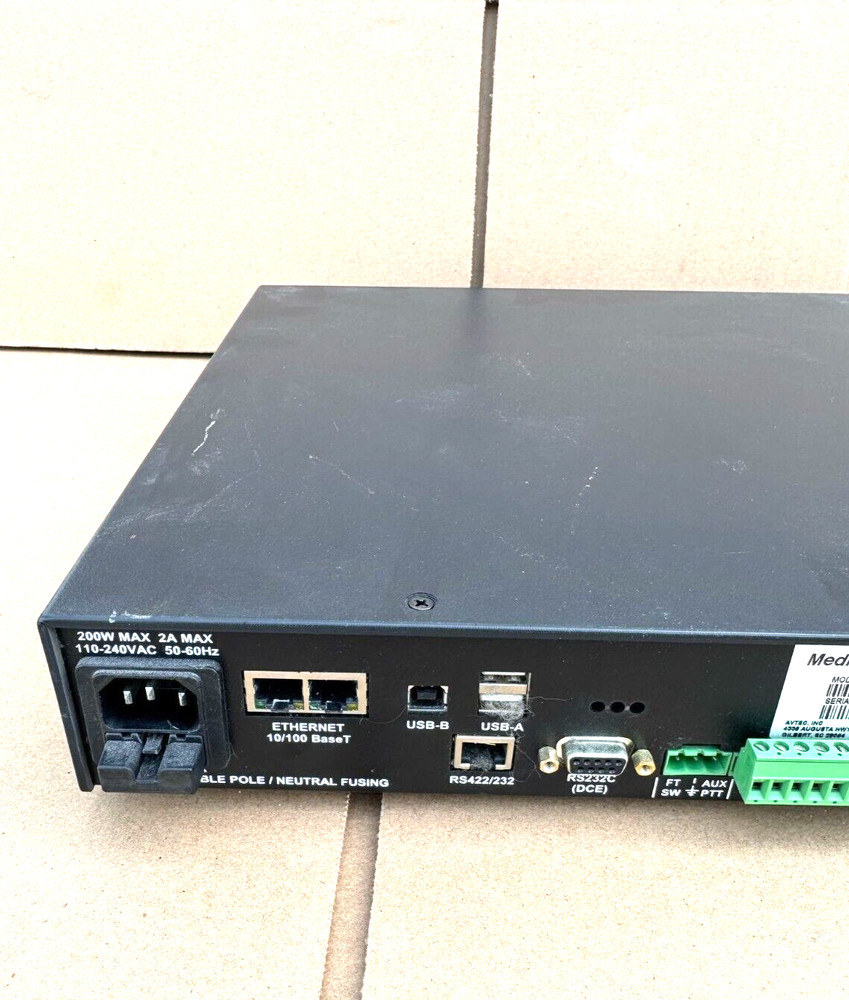 Avtec Media Workstation 190031164202